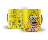 Caneca Simpsons Vovô - Dullugui