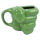 Caneca Soco Mão Do Hulk Vingadores Enfeite Porcelana Geek - Tenda Medieval