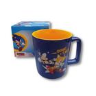 Caneca Sonic Speed Alça Quadrada Cerâmica 400ml Oficial Sega