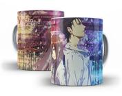 Camiseta Anime Steins Gate Personagens Engenharia Reversa - Culpa