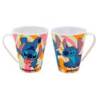 Caneca Stitch Infantil de Plástico 360 ml Plasútil