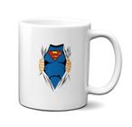 Caneca Superman Presente Nerd Personalizado Clark Kent Hq