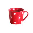 Caneca Swittyo Cute Polka Dot Ceramic 200mL para café e leite - Wokex