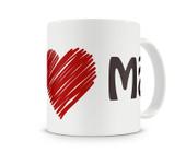 Caneca Te Amo Mãe Coração