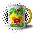 Caneca Te Amo Patoda Vida - Presente Criativo Divertido Casal Dia dos Namorados