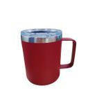 Caneca Térmica 360ml Aço Inoxidável Com Alça e Tampa