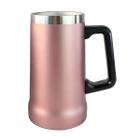 Caneca térmica aço inoxidável dupla camada sem tampa 700ml - QUERO PRESENTEAR