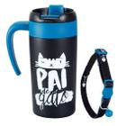 Caneca Térmica com Acessório - Pai de Gato - uatt