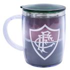 Caneca Térmica Com Tampa 450ml - Fluminense Faixa - Mileno