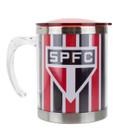 Caneca Térmica Com Tampa 450Ml - São Paulo Spfc - Mileno