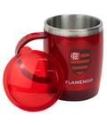 Caneca Térmica Com Tampa Flamengo QH002AZ-5 - Mileno