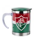 Caneca Térmica Com Tampa Fluminense Força Gloria e Tradição 450ml - Minas de Presentes