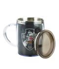 Caneca Térmica Com Tampa Time Vasco 450 Ml - Taimes