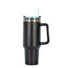 Caneca Térmica Copo Antiderrapante 1200Ml Quente Frio-Preto - Mhr