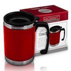 Caneca Térmica Copo Em Inox Com Parede Dupla Com Tampa 400ml