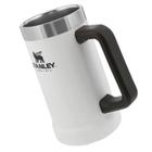 Caneca Térmica De Cerveja Beer Stein Stanley 709ml - Branco