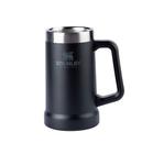 Caneca térmica de cerveja stanley - matte black