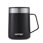 Caneca Térmica Em Inox 414 Ml Preta Com Tampa - Contigo