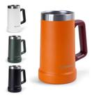 Caneca Térmica Inox De Cerveja Chopp À Vácuo 709ml