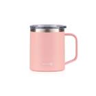 Caneca Térmico Rosa Claro Com Tampa 370ml Kouda