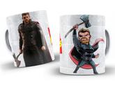 Caneca Thor Marvel Comics Em Alta Resolução 325Ml