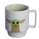 Caneca Tina Baby Yoda Star Wars Jedi Luke Skywalker Galaxia - Zona Criativa