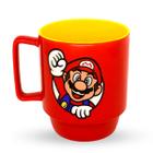 Caneca Tina Super Star 400ml Super Mario