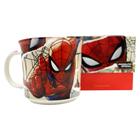 Caneca Tom 350Ml - Homem Aranha - Vingadores Marvel Oficial