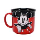 Caneca tom 350ml mickey xadrez - Zona Criativa