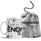 Caneca Trust Me I'm An Engineer com saquinho