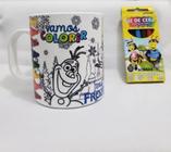 Kit Caneca Vamos Colorir Sonic + Jogo de Canetinhas - Mary Pop  Personalizados - Canecas - Magazine Luiza