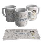 Caneca Veterinário Cachorro Gato Pet Cão 325ml