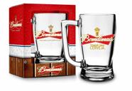 Caneca vidro 340ml sátiras cervejas - bomdimais - Brasfoot