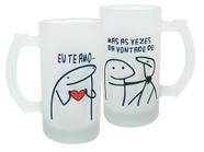 Caneca meme boneco palito te amo mas - Artgeek - Caneca Térmica -  Magazine Luiza