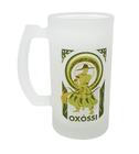 Caneca Vidro Cerveja Umbanda Candomblé Orixá da Caça Oxóssi - GMH