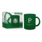 Caneca vidro diamond - palmeiras