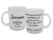 Caneca Vidro Personalizado Lembrancinha Padrinho Casamento