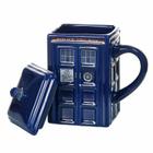 Caneca Wokex Doctor Who Tardis Ceramic 400 ml com tampa