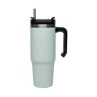 Caneca Wolff Térmica Parede Dupla e Canudo Verde 890ml 20983