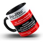 Caneca xicara arte marcial Remédio Jiu Jitsu (Preta) 325ml Xícara Personalizada