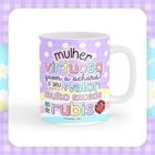 Caneca xícara Copo de Porcelana Cerâmica Mulher Virtuosa quem Acharás Seu Valor excede ao de Rubis