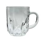 Caneca Xícara De Vidro Transparente Para Cappuccino Expresso Café 235ml