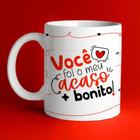 Caneca Xícara Dia Dos Namorados Frase O Acaso Mais Bonito Casal Love Presente Amor- MEGA OFERTA!