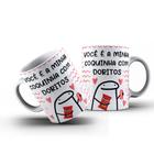 Caneca Xícara Flork Meme Bento Frases Divertida e Debochada