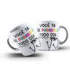 Caneca Xícara Flork Meme Bento Frases Divertida e Debochada