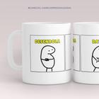 Caneca Xícara Flork meme Desenrola bate e joga de ladinho 325ml l Xícara Sublimação