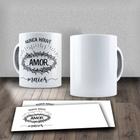 Caneca Xícara Frase Motivacional Religiosa Nunca Houve Amor Maior Jesus Cristo Deus- MEGA OFERTA!