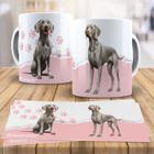 Caneca Xícara Raças Pet - Weimaraner