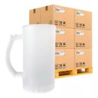Canecas De Chopp P/ Sublimação Vidro Jateada 460ml 12 Un