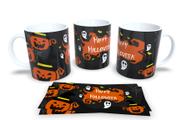 Canecas de Porcelana Personalizadas Halloween 2 - Estampa Sublimada